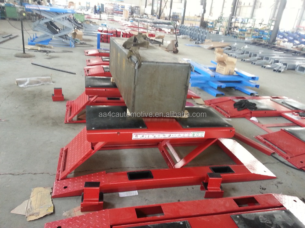 220v low rise used scissor lift hoist