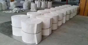 China 97% Al2O3+SiO2 Ceramic Fibre Blanket High Alumina Fiber Blanket on sale