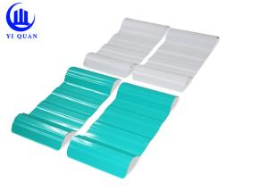 China Heat Insulation Upvc Corrugated Sheets And Glass Fiber Reinforced Roof Panel wholesale