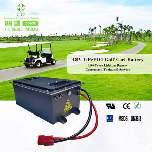 China Cts Rechargeable 36V 48V 60V 72V Lithium Ion Batteries 50ah 100ah 105ah 150ah160ah LiFePO4 Battery Golf Cart Batteries wholesale