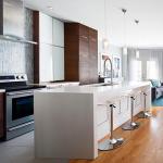 E1 Particleboard / Plywood / MDF Carcase Material Villa/Apartment Kitchen