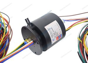China Integrated Slip Ring Pneumatic Rotary Union 250rpm Combined Electric Power And wholesale