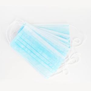 China Melt Blown Single Use 3 Ply Non Woven Face Mask wholesale