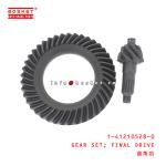 1-41210528-0 Rear Final Drive Gear Set For ISUZU MR112 6BG1 1412105280