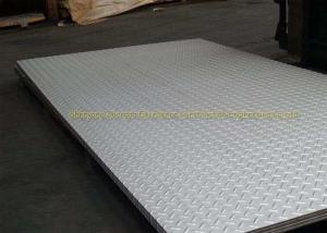 China SGS Galvanized Checker Plate Metal Flooring Sheets ASTM A36 A283GRC wholesale