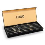 Custom Black Waist Bead Packaging Magnetic Cardboard Closure Gift Box for Custom