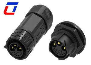 China 3 Pin 30A Waterproof Male Female Connector Industrial 12 Pin Plug And Socket wholesale