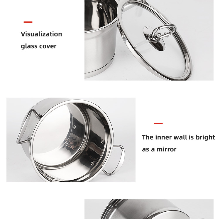 Best Selling Kitchen Non Stick Cookware Set Cooking Pot Set With Ss Handle