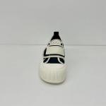 Black White Comfort Fashion Sneakers Women Breathable Sneakers With Letters