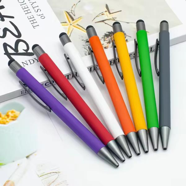 Colorful Touch Screen Ballpoint Pen Gift Ballpoint Pens For Advertising