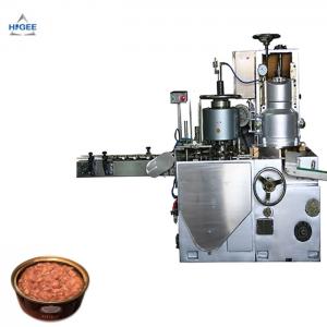 China Higee canned food meat corned beef filler seamer canned meatloaf filling seaming machine wholesale