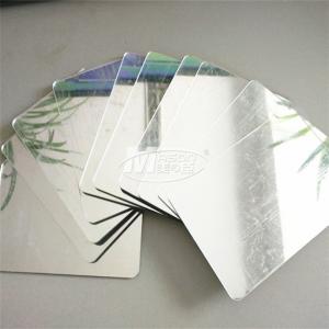 China 4x8 Glass Mirror Panels Custom Colored Acrylic Mirror Sheets For Gardens on sale