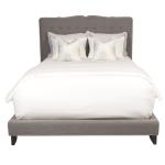 High Quality Antique French Style LouisTufted Headboard Upholstered King Size