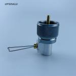 Outdoor Propane Small Tank Input Adapter for Yellow BBQ Camp Stove Burners