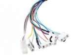 2550mm Industrial Wire Harness Black Corrugated Pipe Bundle For Purification