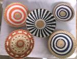 Natural High Quality Wholesale Seagrass Wicker Wall Baskets Wall Plates Hanging