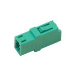 Lc Upc Female To Female Coupler Optic Fiber Adapter Plastic Material