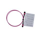 OM3 SM MPO Breakout Cable PVC / LSZH Jacket For MTP Patch Panel