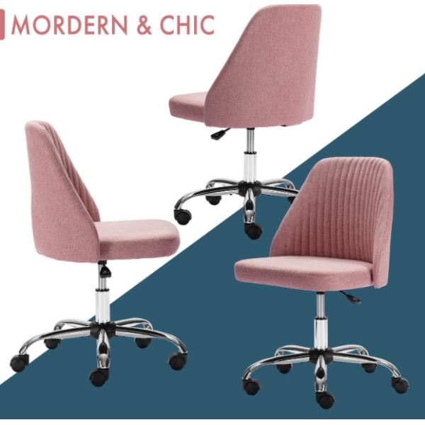 Transform Work Space Rotating Home Office Seat 35CM Back Height