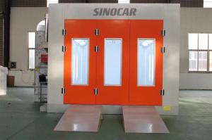 China 4.1m x 2.7m Car Spray Booth auto body spray booth with Air Filtration Baking Fast wholesale