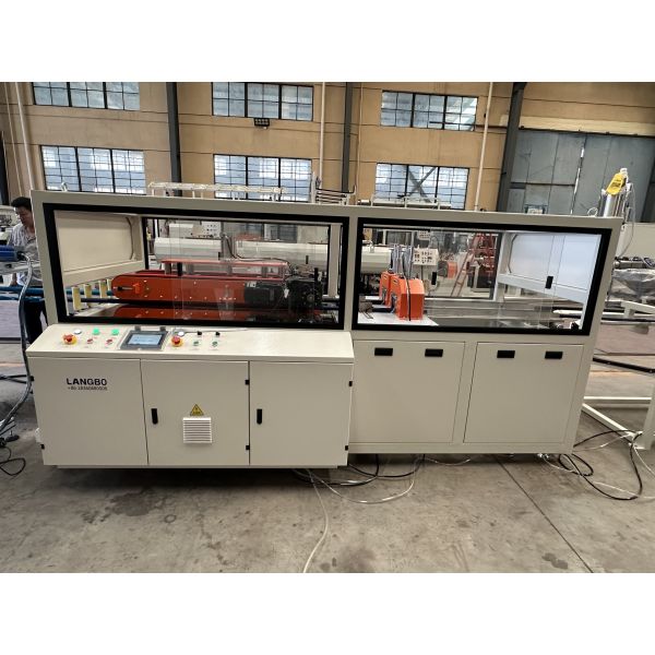 Double-screw PVC Pipe Extrusion Machine with PLC Control and Full-automatic Operation for Efficient Production