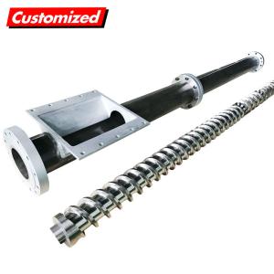 China Injection Extrusion Screw Barrel Set Professional For Granulation Extruder Machine wholesale