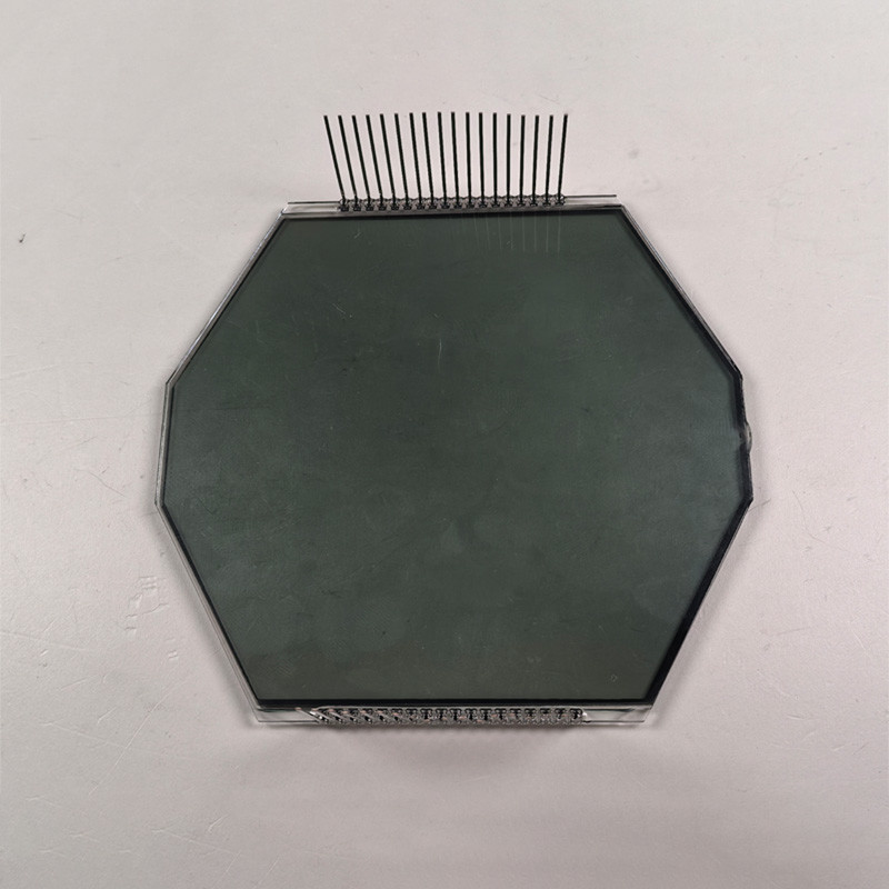 Factory Hot Sales HTN LCD Display Eight Shape Monochrome 7 Segment Graphic LCD Screen For Motorcycle Instruments