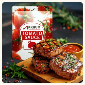 China Red Glass Bottle Tomato Sauce - Must-Have for Home Cooking wholesale