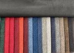 310gsm Red Chenille Upholstery Fabric Breathable Waterproof
