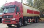 Bulk Cement Tank Truck / Dry Bulk Trucking Transportation Vehicle 371HP 12