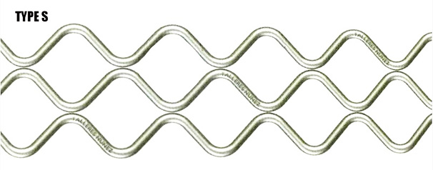 Anti-clogging screen mesh self-cleaning wire screen
