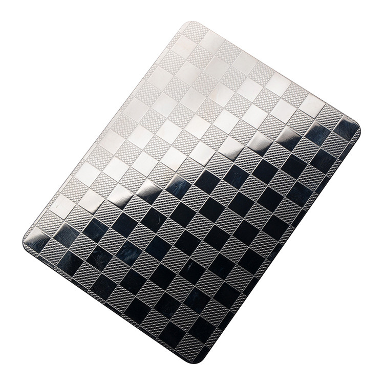 Hammered Stainless Steel Sheets Rose Gold Mirror Finish For Facade Wall Cladding Curtain Wall Ceiling