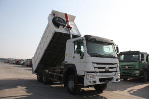 China White Color Sinotruk Howo7 Heavy Duty Dump Truck 40T 20M3 Capacity LHD HYVA Lifting wholesale