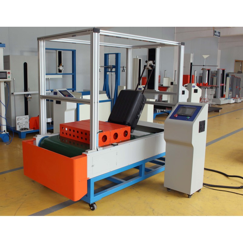 Luggage Down Stairs Testing Machine Luggage Caster Impact Testing Equipment for Step-Down Movement Simulation