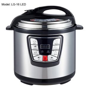China Adjustable 6L Digital Pressure Cooker , Kitchen Pressure Cooker Progrommable wholesale