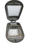 100W AC90 - 305V Waterproof LED Street Light 120lm/W IP66 IK08 Outdoor Area