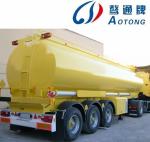 Aluminum Alloy Fuel Tank Semi Trailer with Manhole in Good Condition