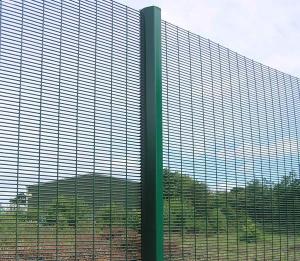 China 358 Anti Climb Welded Wire Mesh Fencing Panels , Steel Security Fence Panels For Prison wholesale
