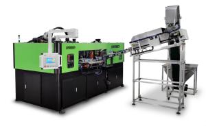 China 6 Cavity PET Bottle Making Machine 3600BPH Hot Fill Blow Molding Machine wholesale