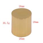 Custom Gold Zamac Luxury Glass Perfume Spray Caps Hat For Mini Perfume Bottles