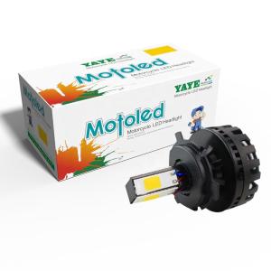 China 4 Side Emitting Design H4 LED Motorcycle Headlight Simple Installation Waterproof wholesale