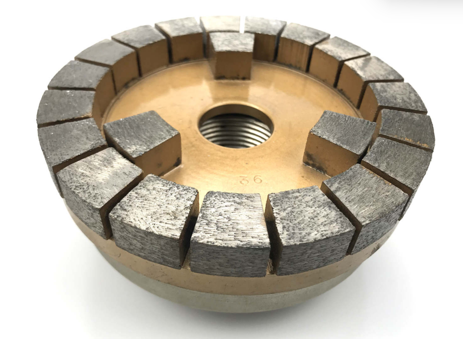 Diamond Silent Calibrating Wheel Milling Grinding Tools Diamond Satellite Abrasive For Granite