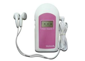 China 10 - 12 Weeks Pocket Fetal Doppler Sound B For Baby Heartbeat wholesale