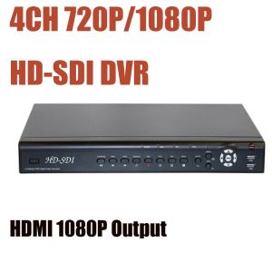 China 720P 1080P HD SDI 4CH CCTV DVR HDMI 1080P Video output Standalone H.264 Security Video Recorder DVR wholesale
