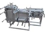 OEM Aluminium Rotational Molds CNC Plastic Products Silver Blasting Surface