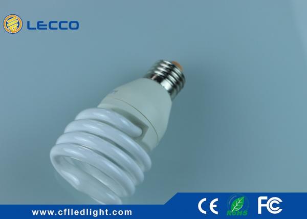 Quality CFL Bulbs Half - Full Spiral 23W Compact Fluorescent Lamps E27 Base 8000H for sale