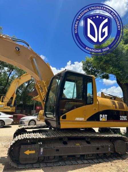 High Torque Engine 320C Used Caterpillar 20t Excavator With Good Hydraulic