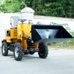 Small Farming 850 kg Electric Mini Front End Compact Battery Wheel Loader with