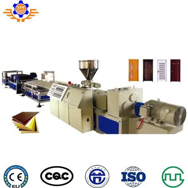 75KW WPC Profile Extrusion Line Pvc Wall Panel Making Machine For Wood Plastic
