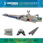 PVC Wood Plastic Composite Production Line Automatically High Speed 380 V